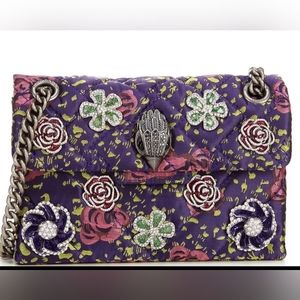 Kurt Geiger LondonMini Kensington Floral Crystal Crossbody Bag